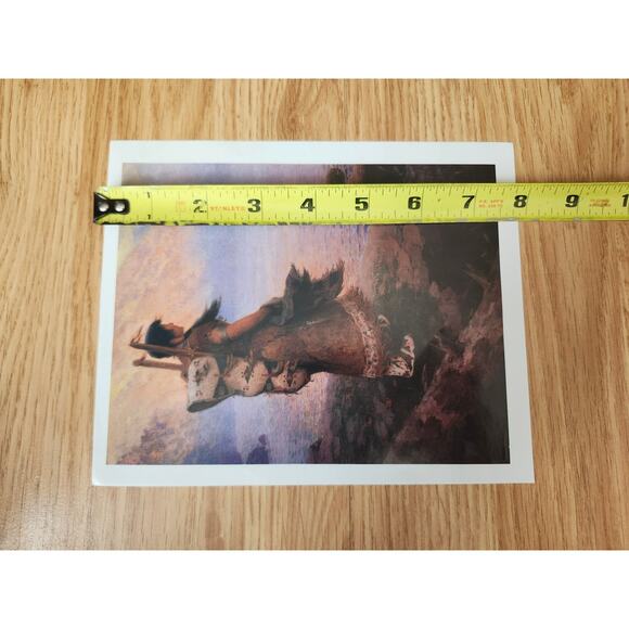 Return of the War Canoes by William Robinson Leigh 2000 Calendar Art 8x6.5 - Picture 4 of 8